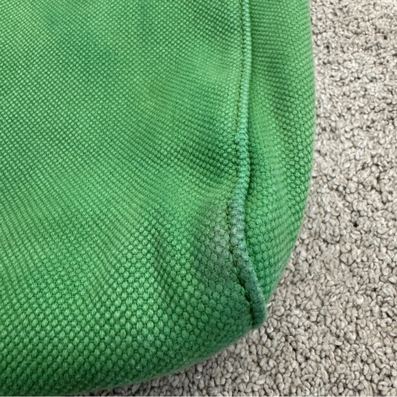 Michael Kors Green Canvas Tote Bag with Leather Straps - Picture 5 of 11